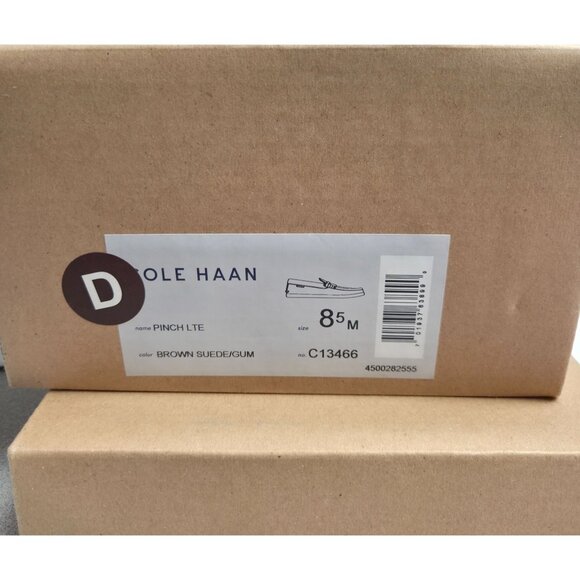 Cole Haan Mens Pinch LTE Brown Suede Loafers Size 8.5M - Picture 4 of 10